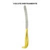 SPATULA BREAST RETRACTOR / DISSECTOR, SERRATED
