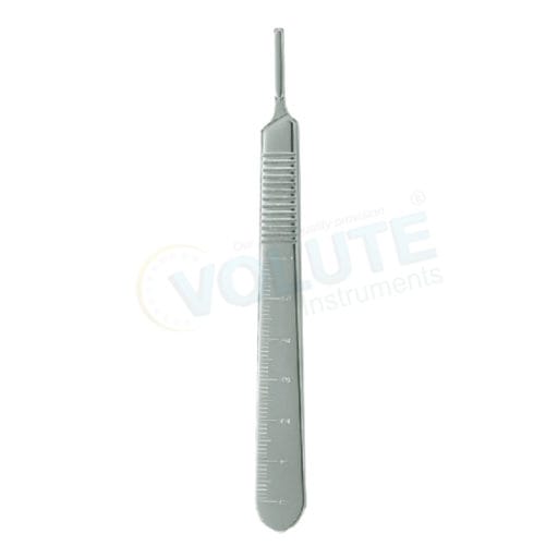 SCALPEL HANDLE, #3, WITH SCALE
