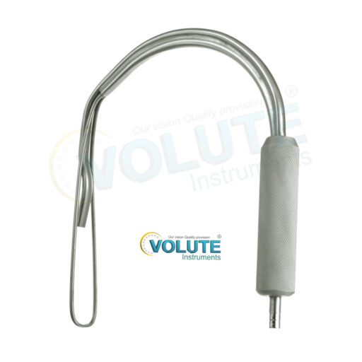 BIGGS MAMMAPLASTY RETRACTOR,  NARROW, WITH FIBER OPTIC LIGHT GUIDE
