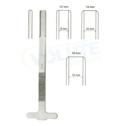 RUBIN EDGED BONE CHISEL, T SHAPE