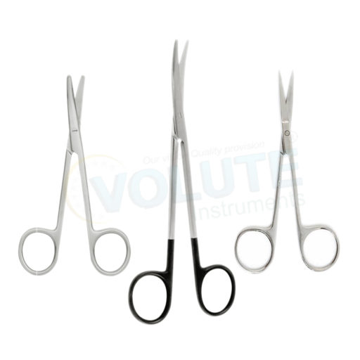 DISSECTING SCISSORS, 12CM