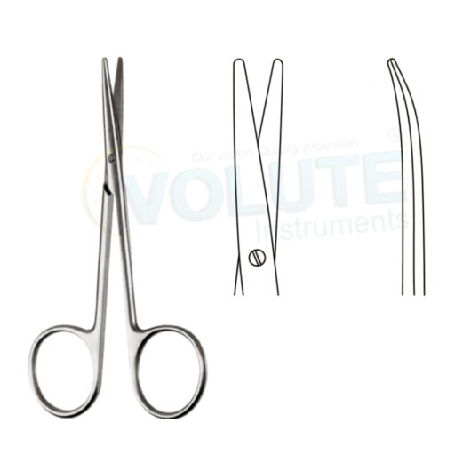 BABY METZENBAUM SCISSORS, 11.5CM