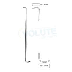 RAGNELL DOUBLE ENDED RETRACTOR, 16CM