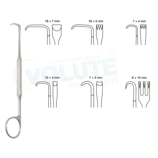 MEYERDING RETRACTOR, 18CM