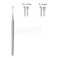 GUTHRIE DOUBLE RETRACTOR HOOK, SHARP