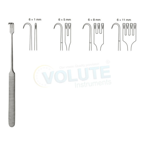 RETRACTOR, SHARP, 17CM