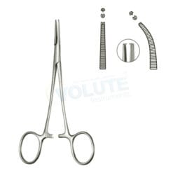 HALSTED MICRO MOSQUITO FORCEPS, 1X2 TEETH