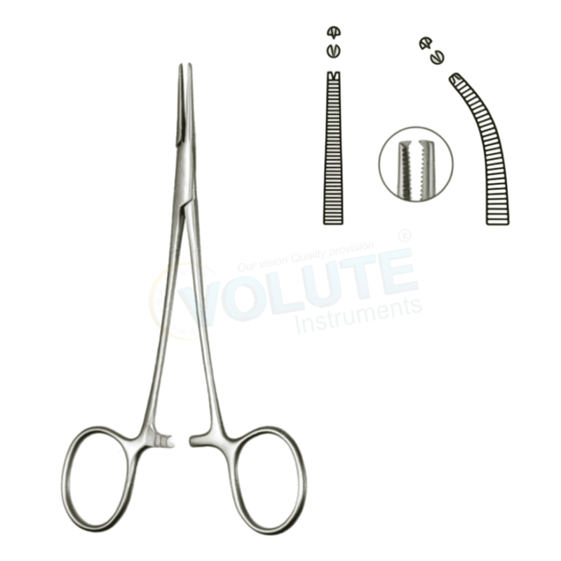 HALSTED MICRO MOSQUITO FORCEPS, 1X2 TEETH - Volute Instruments