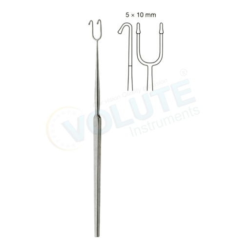 Fomon Retractor 8 (20cm) – Ball End, Single Prong – Stainless Steel – German Grade – Surgical Instrument