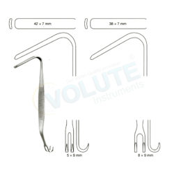 AUFRICHT WALTER NASAL RETRACTOR, DOUBLE ENDED