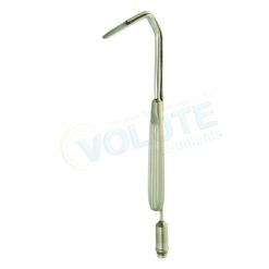 AUFRICHT NASAL RETRACTOR, WITH FIBER OPTIC LIGHT GUIDE