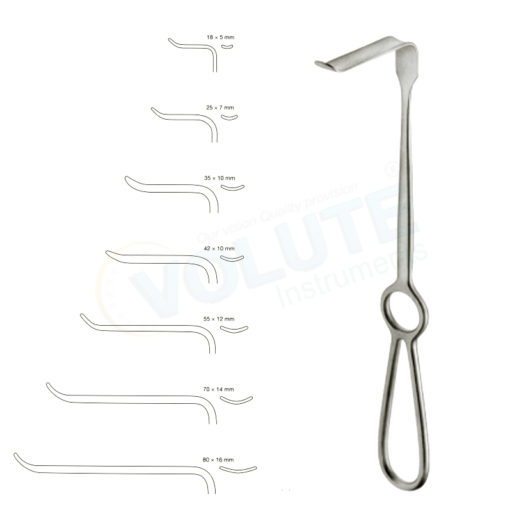 OBWEGESER SOFT TISSUE RETRACTOR, 23CM