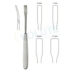 OBWEGESER PERIOSTEAL ELEVATOR, BEVELED EDGE