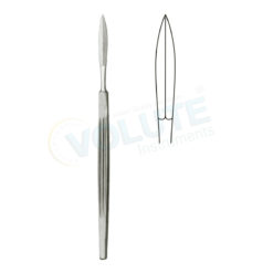 COTTLE DOUBLE EDGED KNIFE, STRAIGHT
