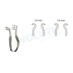 FINSEN RETRACTOR, 5CM, 2X3 PRONGS
