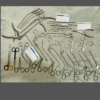 A specialized FESS (Functional Endoscopic Sinus Surgery) instruments set, designed for precision and efficacy in sinus procedures, neatly arranged and ready for use.